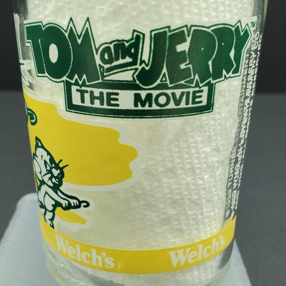 Tom and Jerry The Movie Welch's Jelly Jars Drinking Glasses Juice Glasses - Picture 5 of 12